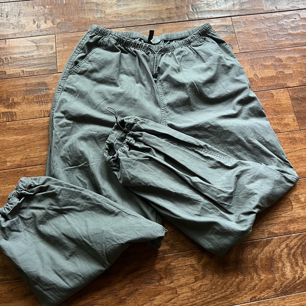 Womans parachute pants